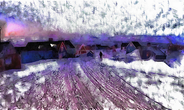 ADistant Greenland Village by Mario Carini ADistant Greenland Village by Mario Carini